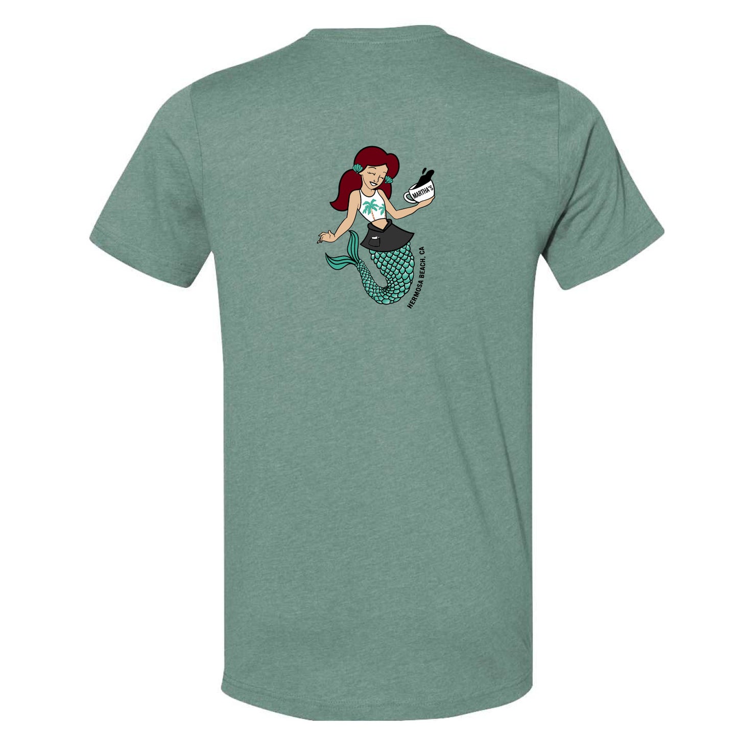 Mermaid SS Tee -Seafoam