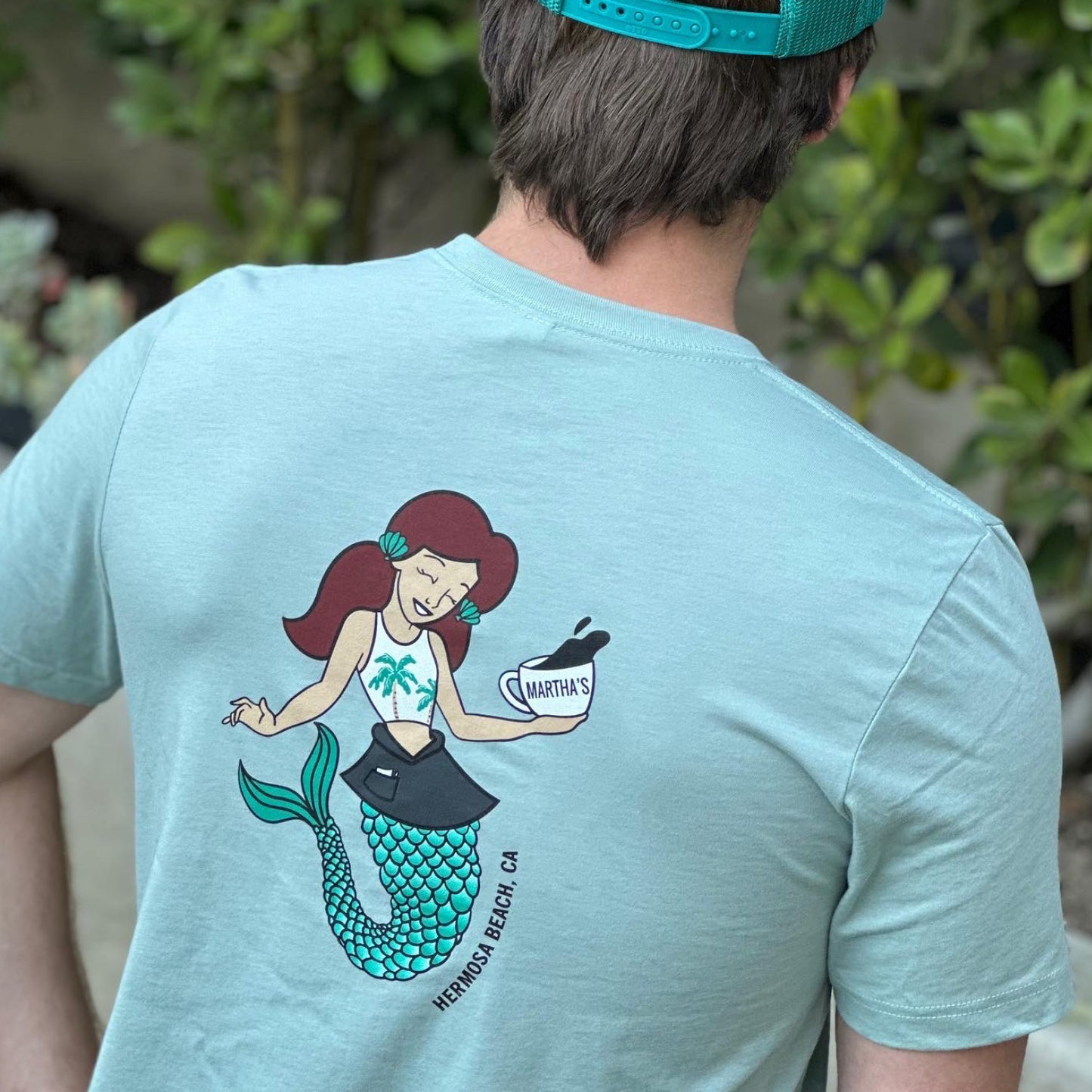 Mermaid SS Tee -Seafoam
