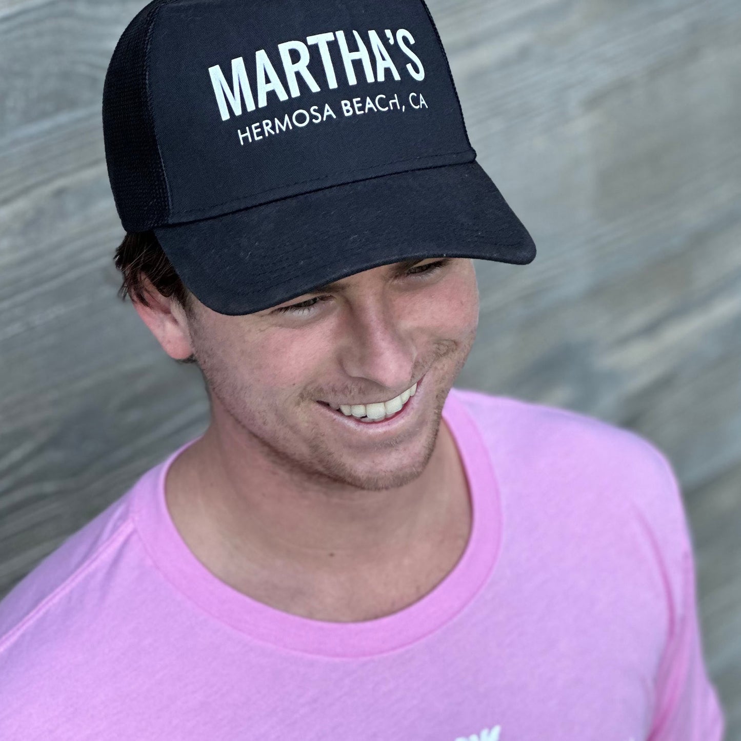 Martha's Logo Cap -Black